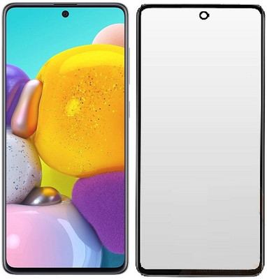 KMPERED Edge To Edge Tempered Glass for Oppo A3X(Pack of 1)