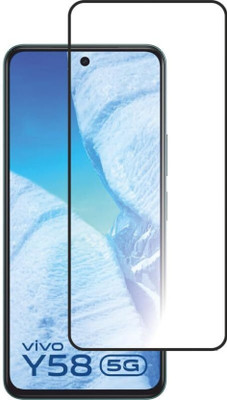 DMJHP Edge To Edge Tempered Glass for Vivo Y58 5G(Pack of 1)