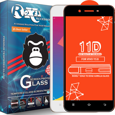 Roxel Edge To Edge Tempered Glass for Vivo Y53I(Pack of 1)