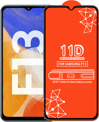 Qyist Edge To Edge Tempered Glass for Samsung Galaxy F13(Pack of 1)