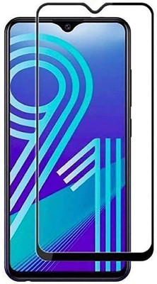 EITANSHA CREATION Edge To Edge Tempered Glass for Vivo Y91(Pack of 1)