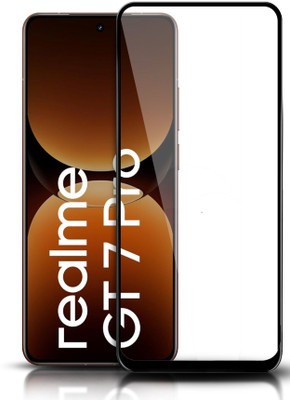 HUPSHY Edge To Edge Tempered Glass for realme GT 7 Pro(Pack of 1)