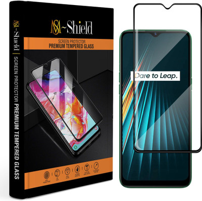 MS-Shield Edge To Edge Tempered Glass for Realme 5i(Pack of 1)