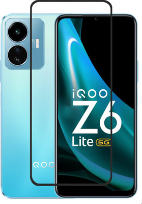 AKSHUD Tempered Glass Guard for iQOO Z6 Lite 5G(Pack of 1)