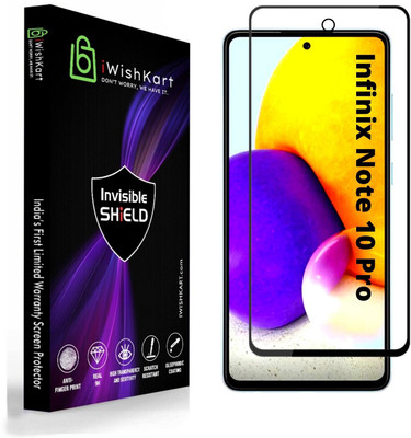 iWishKart Edge To Edge Tempered Glass for Infinix Note 10 Pro, Infinix Note 10 Pro 5G, Military grade Edge to Edge gorilla glass(Pack of 1)