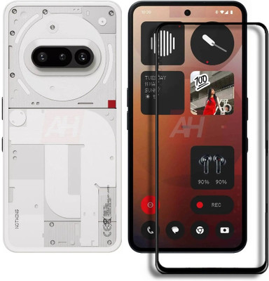 Caseline Edge To Edge Tempered Glass for Nothing Phone 3a 5G(Pack of 1)