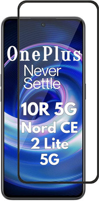 MTE Edge To Edge Tempered Glass for OnePlus 10R 5G(Pack of 1)