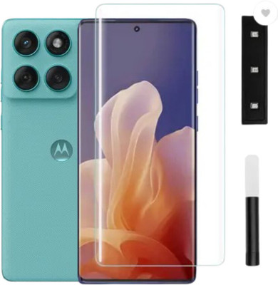 MobiWay Edge To Edge Tempered Glass for Motorola Edge 60 Fusion 5G Tempered Glass Screen Protector(Pack of 1)