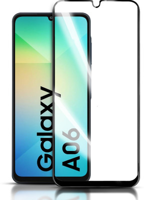 GLOBAL NOMAD Edge To Edge Tempered Glass for SAMSUNG Galaxy A06(Pack of 1)