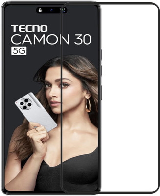NKCASE Edge To Edge Tempered Glass for Tecno Camon 30 5G(Pack of 1)