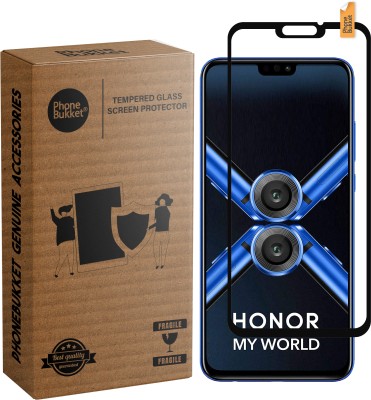 PhoneBukket Edge To Edge Tempered Glass for Honor 8X(Pack of 1)
