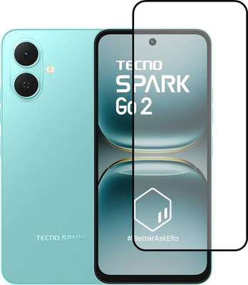 NEXZONE Edge To Edge Tempered Glass for Tecno Spark Go 2(Pack of 1)