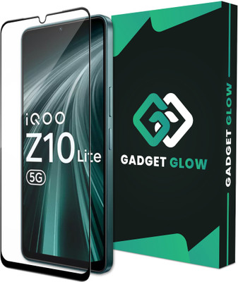Gadget Glow Edge To Edge Tempered Glass for iQOO Z10 Lite 5G, IQOO Z10 Lite, Vivo T4 Lite 5G(Pack of 1)