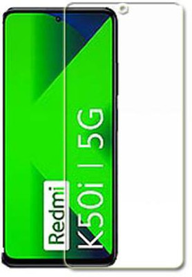 MUTAALI Edge To Edge Tempered Glass for xiaomi-redmi-k50i-5g(Pack of 1)