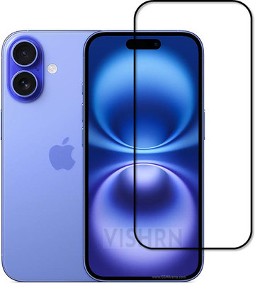 NEXZONE Edge To Edge Tempered Glass for Apple iPhone 16, Iphone 16(Pack of 1)