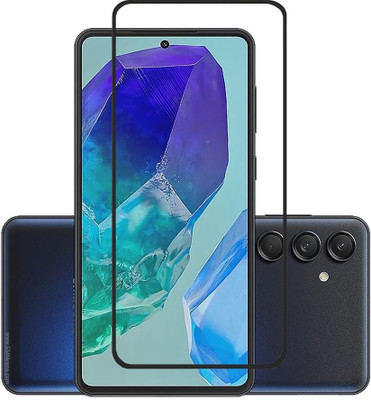9H Edge To Edge Tempered Glass for Samsung Galaxy M55 5G -[11D Full Glue Tempered Glass](Pack of 1)