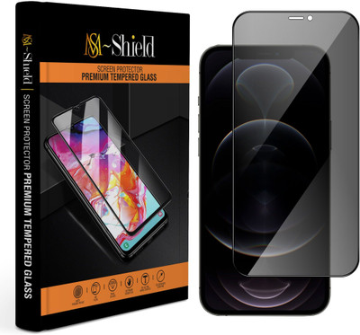 MS-Shield Edge To Edge Tempered Glass for Apple iPhone 12 Pro Max(Pack of 1)
