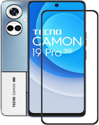 INFINITYWORLD Edge To Edge Tempered Glass for Tecno Camon 19 Pro 5G Mondrian Edition,Tecno Camon 19 Pro 5G(Pack of 1)