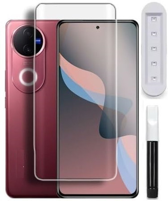 GDBUY Edge To Edge Tempered Glass for iQOO Z10R 5G, iQ00 Z10R 5G(Pack of 1)