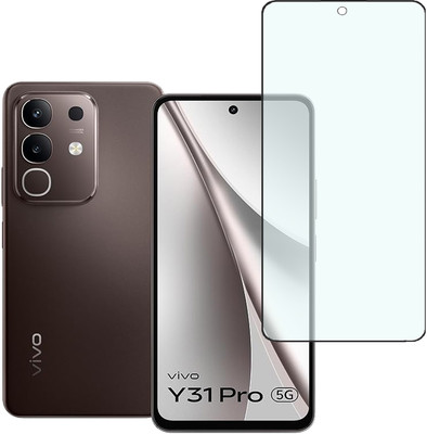 KARTRAY Edge To Edge Tempered Glass for Vivo Y31 Pro 5G, Matte Tempered glass(Pack of 1)