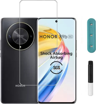 Kartuce Edge To Edge Tempered Glass for HONOR X9b 5G, HONOR X9b 5G UV Glass(Pack of 1)