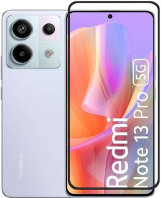 BRENZZ Edge To Edge Tempered Glass for Redmi Note 13 Pro 5G(Pack of 1)