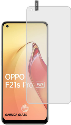GARUDA GLASS Edge To Edge Tempered Glass for Oppo F21s Pro {Flexible}(Pack of 1)