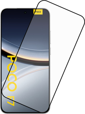 NEXZONE Edge To Edge Tempered Glass for POCO F7 5G(Pack of 1)