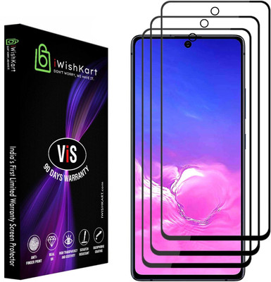 iWishKart Edge To Edge Tempered Glass for Infinix Note 8i, Infinix Note 8i 5G(Pack of 3)