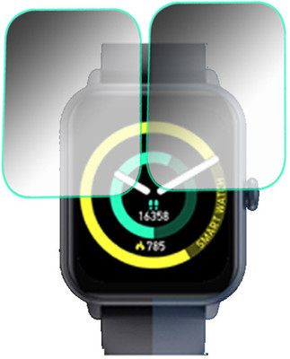 daffin Edge To Edge Tempered Glass for DIZO Watch D2(Pack of 2)
