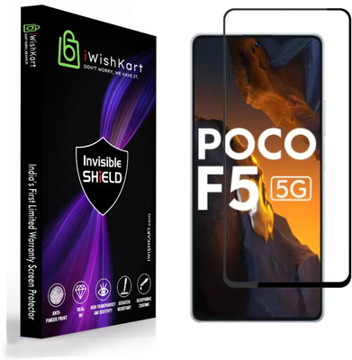 iWishKart Edge To Edge Tempered Glass for POCO F5, POCO F 5 5G(Pack of 1)