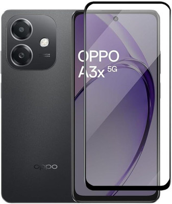 Bodoma Edge To Edge Tempered Glass for Oppo A3 5G/Oppo A3X 5G(Pack of 1)