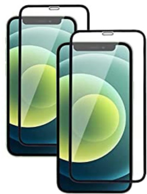 YuviKrissh Edge To Edge Tempered Glass for iPhone 12 mini(Pack of 2)