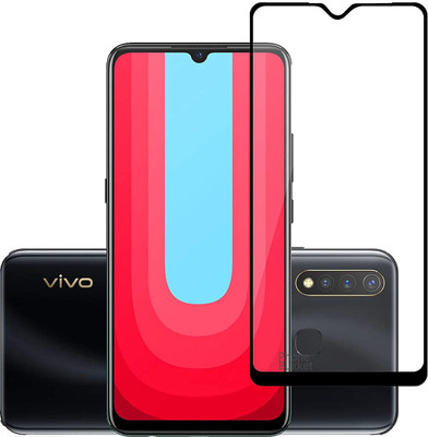 NIMMIKA ENTERPRISES Edge To Edge Tempered Glass for Vivo U20 D+ Tempered Glass(Pack of 1)