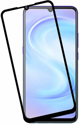 VDAT Edge To Edge Tempered Glass for OPPO A17, OPPO A 17(Pack of 1)