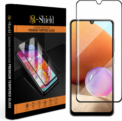 MS-Shield Edge To Edge Tempered Glass for Samsung Galaxy A32(Pack of 1)