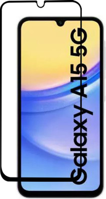 DMJHP Edge To Edge Tempered Glass for Samsung Galaxy A15 5G(Pack of 1)