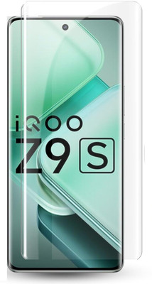 Bodoma Edge To Edge Tempered Glass for iQOO Z9s 5G(Pack of 1)