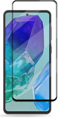 MOBIGENIX Edge To Edge Tempered Glass for Samsung Galaxy M55 5G(Pack of 1)