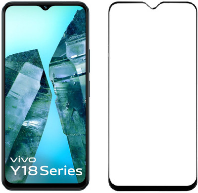 SPRITZEN Edge To Edge Tempered Glass for Vivo Y18(Pack of 1)