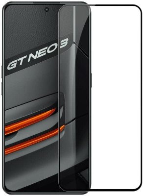 NaturalBuy Edge To Edge Tempered Glass for realme GT Neo 3 5G [11D-9H GLASS](Pack of 1)