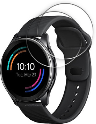 SOMTONE Edge To Edge Tempered Glass for OnePlus Watch 1.39 inch SMARTWATCH SCREEN GUARD(Pack of 2)