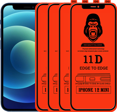 Rofix star Edge To Edge Tempered Glass for APPLE IPHONE 11(Pack of 4)