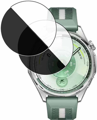 HIDEOUS Edge To Edge Tempered Glass for Huawei WATCH GT 6(Pack of 2)