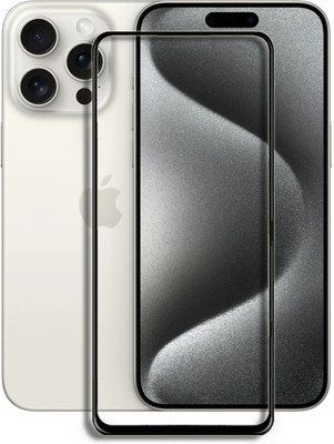 TESPARK Edge To Edge Tempered Glass for Apple iPhone 15 Pro Max(Pack of 1)