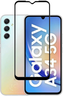 Coyo Edge To Edge Tempered Glass for Samsung Galaxy A34 5g(Pack of 1)