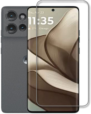 SNMART Edge To Edge Tempered Glass for MOTOROLA Edge 50, Motorola Edge 50, [UV](Pack of 1)