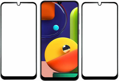tendwell Edge To Edge Tempered Glass for Samsung Galaxy A20(Pack of 2)