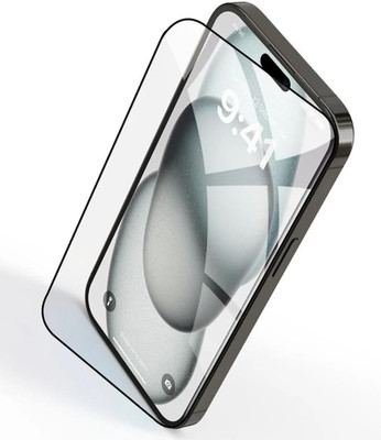 Jics Edge To Edge Tempered Glass for iPhone 13 Mini(Pack of 1)