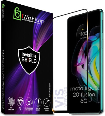 iWishKart Edge To Edge Tempered Glass for MOTOROLA Edge 20 Fusion, MOTOROLA Edge 20 Fusion 5G, MOTOROLA Moto Edge 20 Fusion 5G, MOTOROLA Moto Edge 20 Fusion 5G, MOTOROLA edge 20 fusion 5g(Pack of 1)